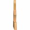 Ekena Millwork Richland Rough Sawn Timber Gable Bracket, Western Red Cedar, 48"W x 26"H x 2"D x 6"F, 13/12 Pitch GBW048X26X0206RIC00RWR - alternate 4